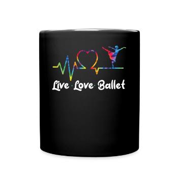 Ballet Danseuse Danse Ballerine - Mug uni - noir - Devant