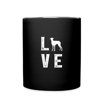 Amour Azawakh - Mug uni - noir - Devant
