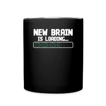 Le nouveau chirurgien du cerveau charge le neurochirurgien - Mug uni - noir - Devant