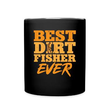 Détecteur de métaux Détection de métaux Chasse au trésor - Mug uni - noir - Devant