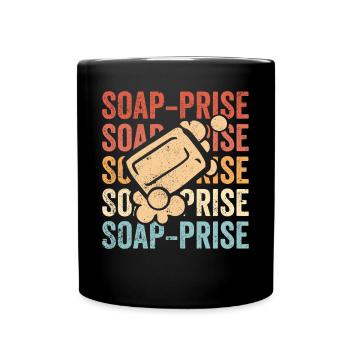 Fabricant de savon amusant - Mug uni - noir - Devant