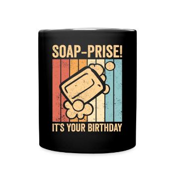 Fabricant de savon amusant - Mug uni - noir - Devant