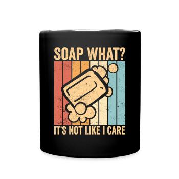 Fabricant de savon amusant - Mug uni - noir - Devant
