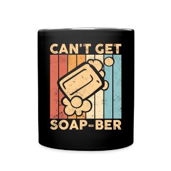 Fabricant de savon amusant - Mug uni - noir - Devant