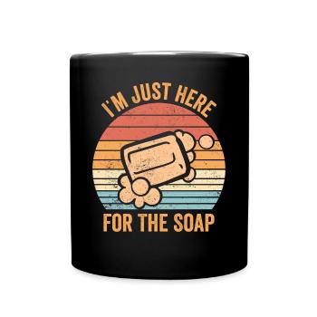 Fabricant de savon amusant - Mug uni - noir - Devant