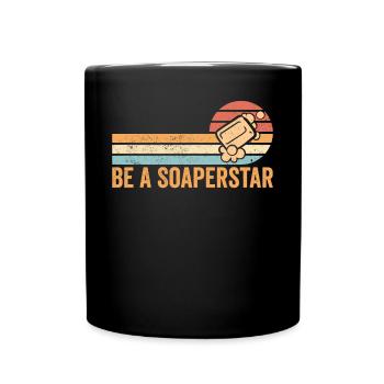 Fabricant de savon amusant - Mug uni - noir - Devant