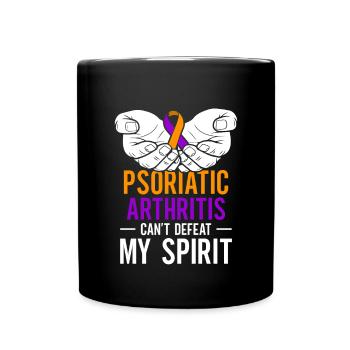 L'arthrite psoriasique ne peut pas prendre mon - Mug uni - noir - Devant