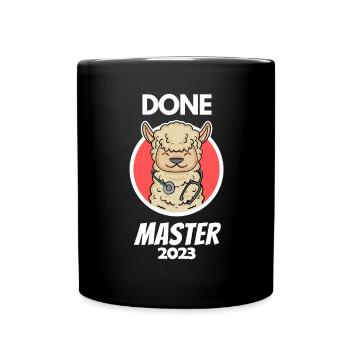 Master 2023 - Full Colour Mug - black - Front