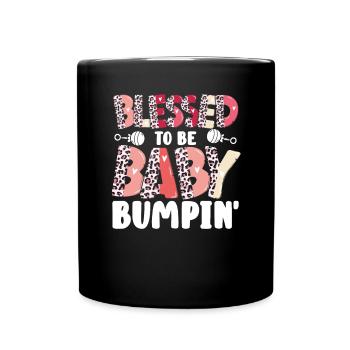 to be a baby bump - Full Colour Mug - black - Front