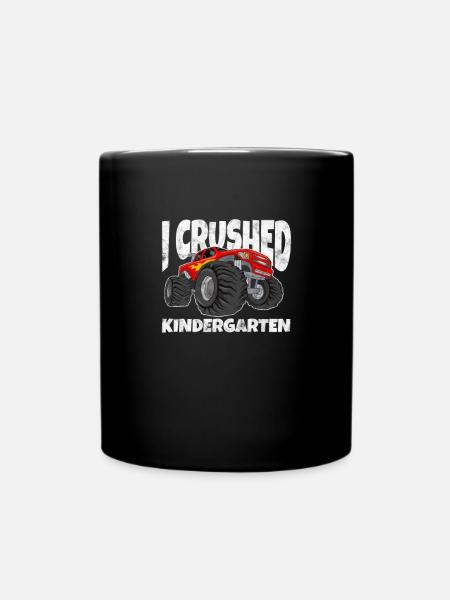 Kindergarten - Tasse einfarbig - Schwarz
