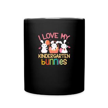 Kindergarten Child School Enrollment School Gift - Full Colour Mug - black - Front