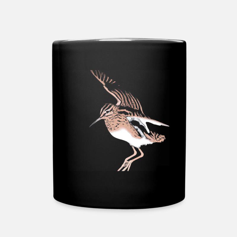 Bécassine Oiseau de chèvre du ciel - Mug uni - noir
