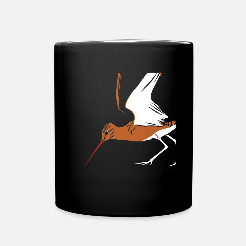 Snipe sky goat - Full Colour Mug - black