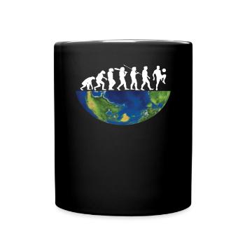 Football Accessories Gift Idea Football Fan - Full Colour Mug - black - Front