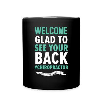 Chiropratique Chirurgien de la colonne vertébrale Chiropraticien osseux - Mug uni - noir - Devant