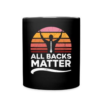 Chiropratique Chirurgien de la colonne vertébrale Chiropraticien osseux - Mug uni - noir - Devant
