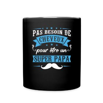 Papa Drole Fête Des Pères - Mug uni - noir - Devant