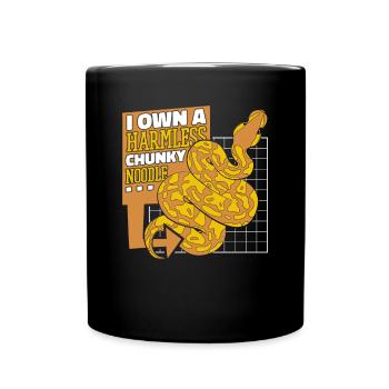 Je possède une banane de serpent de nouilles Chunky inoffensive - Mug uni - noir - Devant