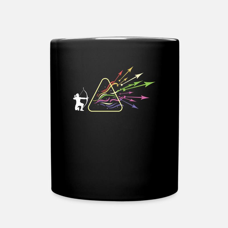 Prisma Bowhunter Licht Dreieck Lichtspektrum - Tasse einfarbig - Schwarz