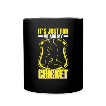 C’est juste pour moi et mon cricket - Mug uni - noir - Devant