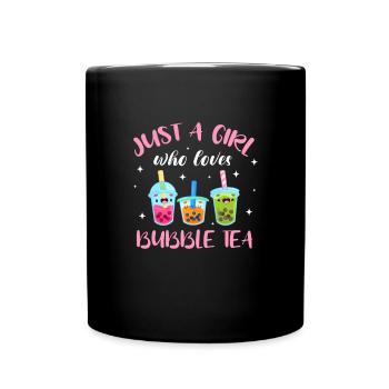 Bubble Tea - Full Colour Mug - black - Front