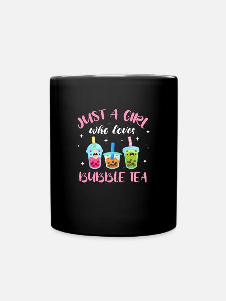 Bubble Tea - Tasse einfarbig - Schwarz