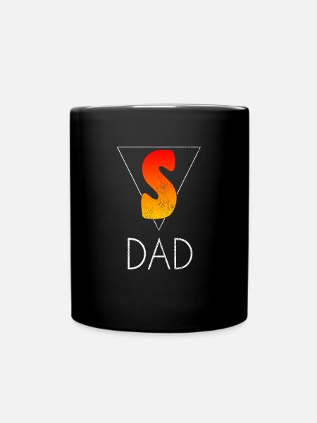 Superdad - Tasse einfarbig - Schwarz