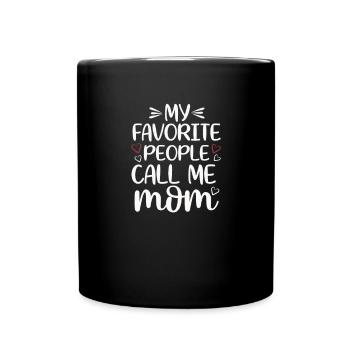 Meilleure maman drôle fête des mères femme maman - Mug uni - noir - Devant