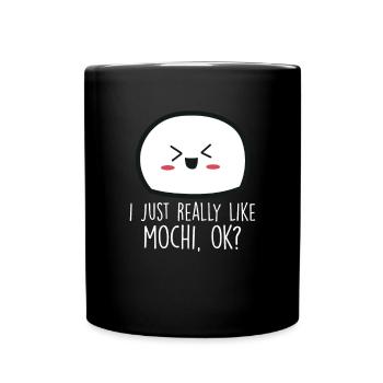 Mochi (1) - Tasse einfarbig - Schwarz - Vorne