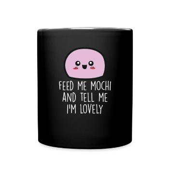Mochi (1) - Tasse einfarbig - Schwarz - Vorne