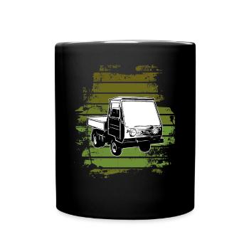 Multicar M25 Multicar Neu Multricar Lastkraftwagen - Tasse einfarbig - Schwarz - Vorne