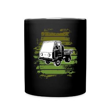 Multicar M25 Multicar New Multricar Trucks - Full Colour Mug - black - Front