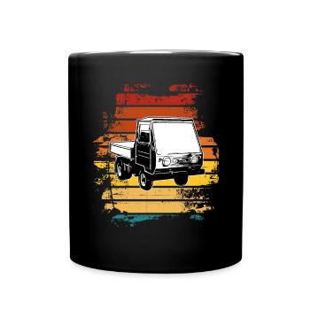 Multicar M25 Multicar New Multricar Trucks - Full Colour Mug - black - Front