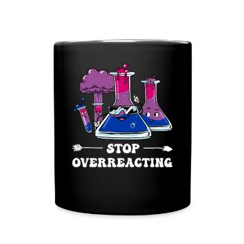 Bi Pride Bisexual Flag Chimie subtile - Mug uni - noir - Devant