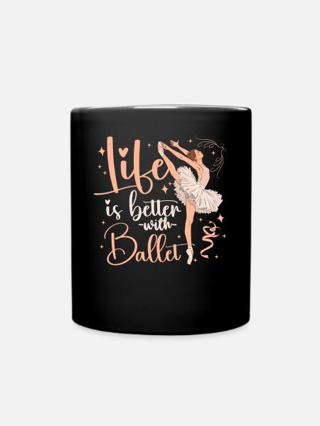 Ballet Danseuse Danse Ballerine - Mug uni - noir