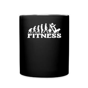 Fitness accessories for athletes - Full Colour Mug - black - Front