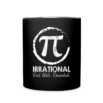 Lustiger Mathe Lehrer Spruch Mathematik - Tasse einfarbig - Schwarz - Vorne