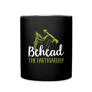 Mante religieuse, collectionneur d’insectes, entomologiste - Mug uni - noir - Devant