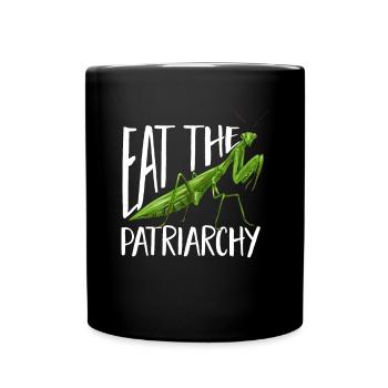 Mante religieuse, collectionneur d’insectes, entomologiste - Mug uni - noir - Devant