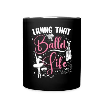 Ballet Danseuse Danse Ballerine - Mug uni - noir - Devant