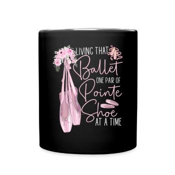 Ballet Danseuse Danse Ballerine - Mug uni - noir - Devant