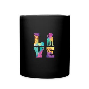 Appenzeller Love - Mug uni - noir - Devant