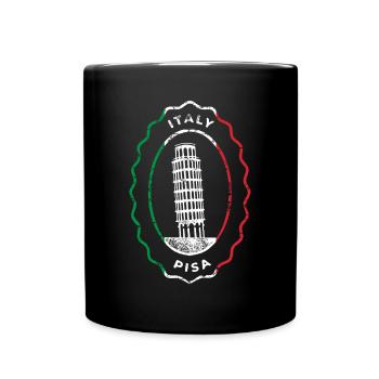 Italie Pise Italie La tour penchée de Pise Rome - Mug uni - noir - Devant