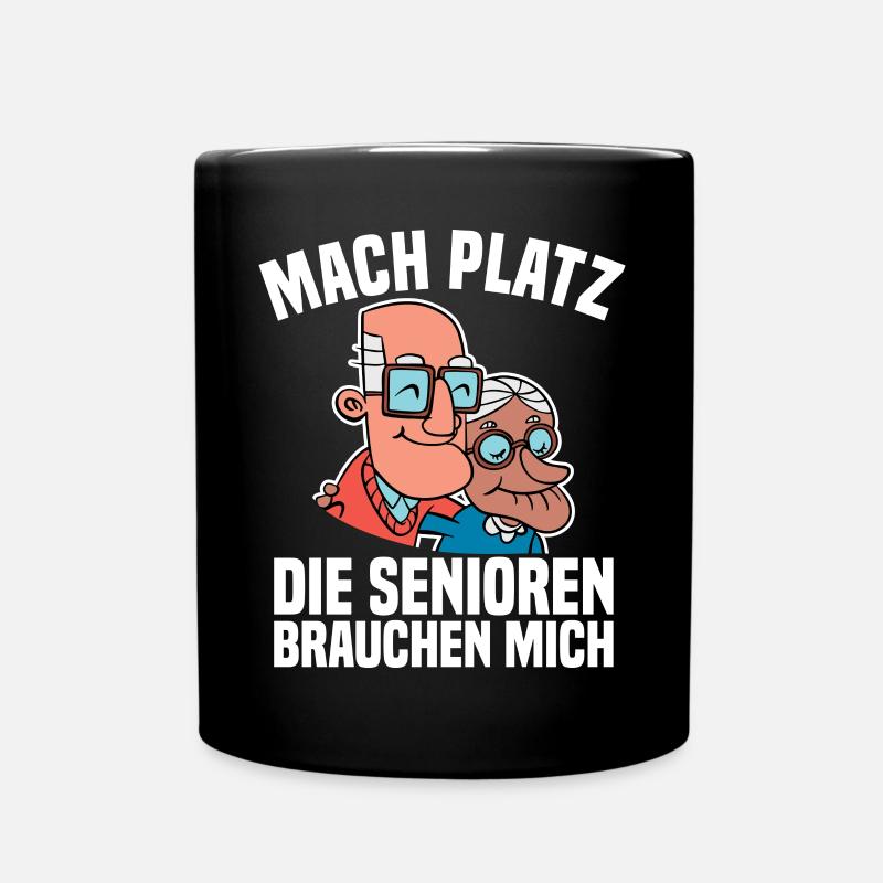 Altenpfleger Pfleger Altenpflegerin Altenpflege - Tasse einfarbig - Schwarz