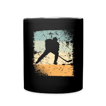 Eishockey Hockey sur glace - Mug uni - noir - Devant