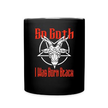 Satan Beelzebub Devil Gothic Pentagram Mystical - Full Colour Mug - black - Front