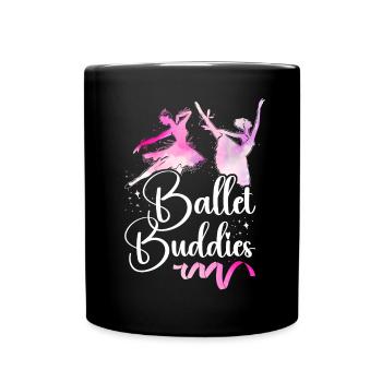 Ballet Dancer Dance Girl Ballerina - Tasse einfarbig - Schwarz - Vorne
