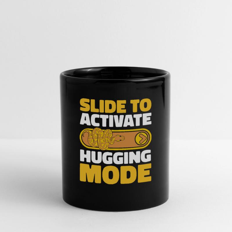 Slide To Activate Hugging Mode Python Banana Ball Tasse einfarbig