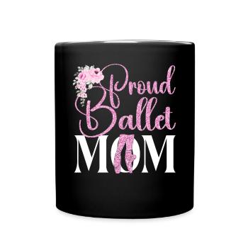 Ballet Dancer Dance Girl Ballerina - Tasse einfarbig - Schwarz - Vorne