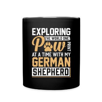 Sheepdog - Full Colour Mug - black - Front